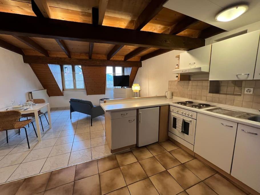 Charmant Appartement En Duplex A Porrentruy Εξωτερικό φωτογραφία